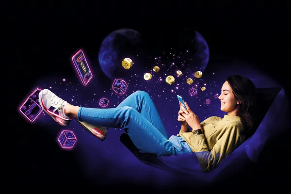 Une scène dramatique où des sevens gagnants s'alignent sur un rouleau entouré de pièces d'or brillantes, symbole des gros gains.